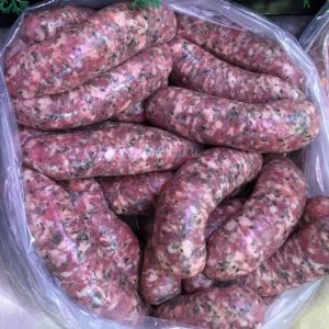 Wild boar and Apple sausages 6 pack