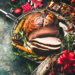 Festive Ham Cooked