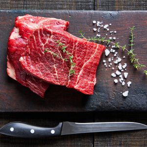 Scotch Flat Iron Steaks 2 x 250g