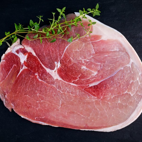 Unsmoked Gammon Steaks 2 x 150g Porterford Butchers Greater London