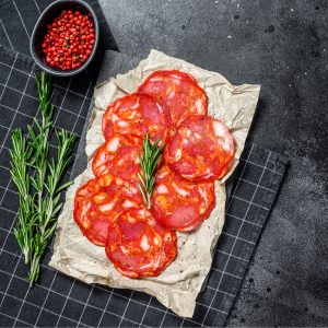 Sliced chorizo 250g pack