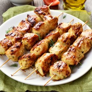 Fresh Chicken Large skewers Tandorri Pack of 4