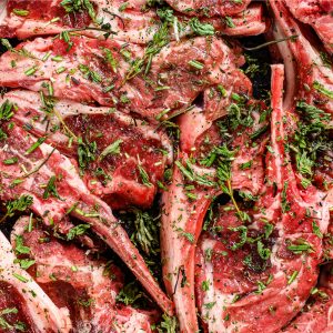 Lamb cutlets 4 x 70g Marinated