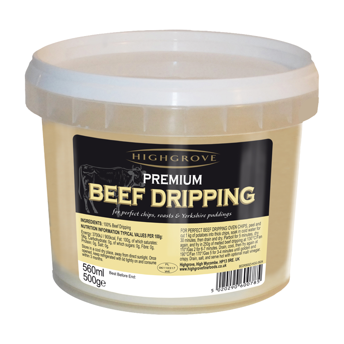 HIGHGROVE Beef Dripping 560ml