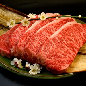 1 X 325G Japanese Wagyu Sirloin Steak A5  BMS 10-12