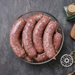 Lamb and mint sausages 6 pack