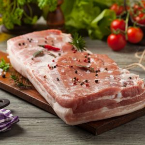 Pork Belly Boneless Rind on x 1kg