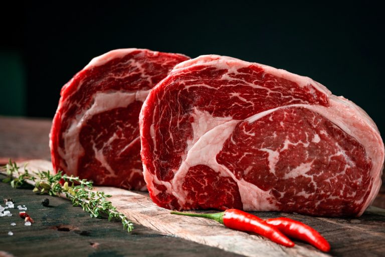 Pasture for Life 2 x 250g Dry Aged Rib Eye Steaks Porterford Butchers