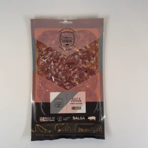 Salt and Pepper Salami 60g sliced pack