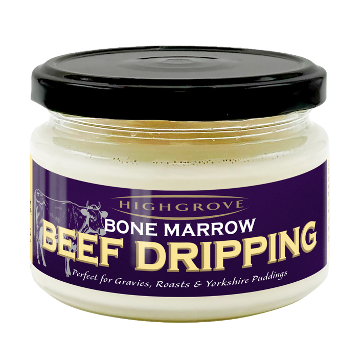 HIGHGROVE Bone Marrow Beef Dripping 230ml