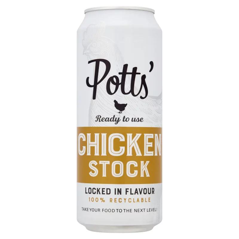 Potts Chicken Stock Can x 1 500m;